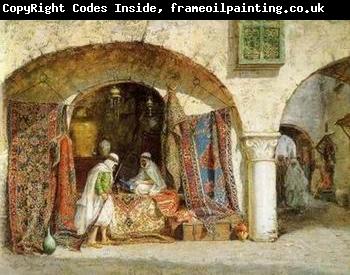 unknow artist Arab or Arabic people and life. Orientalism oil paintings  262